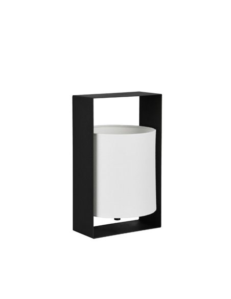 Luminária de mesa PAIL com cúpula de tecido, estrutura de metal, lâmpada excl. 1x E27 máx. 10 W IP20