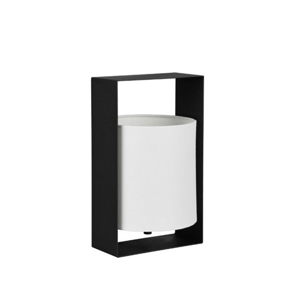 Lámpara de sobremesa con pantalla de tela PAIL estructura metálica bombilla excl. 1x E27 max. 10W IP20