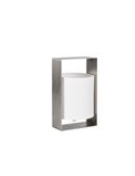 Lámpara de sobremesa decorativa PAIL estructura metálica y pantalla de tela blanca bombilla excl. 1x E27 max. 10W IP20