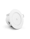 Luminária de embutir LED YUCATAN CCT de 8W com sensor de movimento, 2700K-3000K-4000K, branca, IP54, com e sem sensor PIR, 8W 88