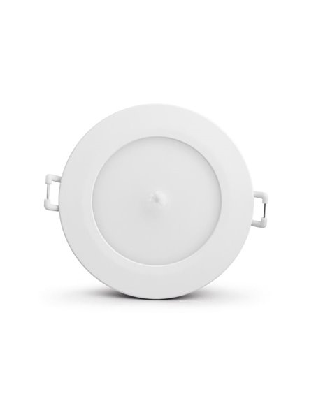 Spot encastrable LED YUCATAN 8W avec détecteur de mouvement, 2700K-3000K-4000K, blanc, IP54, avec ou sans détecteur PIR, 8W 8850