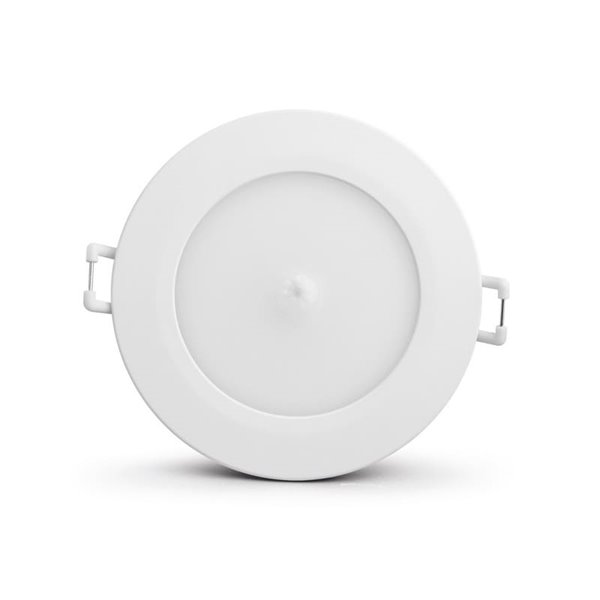 Downlight  LED con sensor de movimiento 8W YUCATAN CCT 2700K-3000K-4000K Blanco IP54, Con y Sin Sensor PIR 8W 8850 Mantra