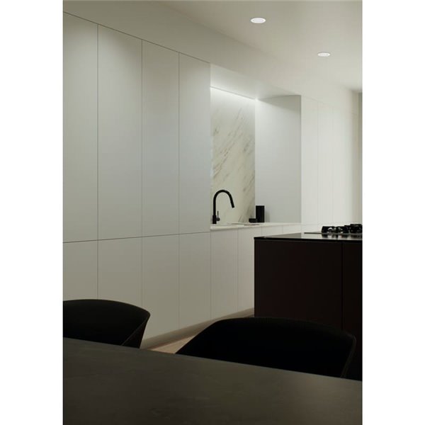 Luminária embutida LED YUCATAN para uso externo CCT 2700K-3000K-4000K Branco IP65, com e sem sensor PIR 6,5W/8W/10W