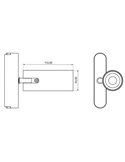 Foco carril LED orientable 12W, LIMBO, 24º negro, 3000K