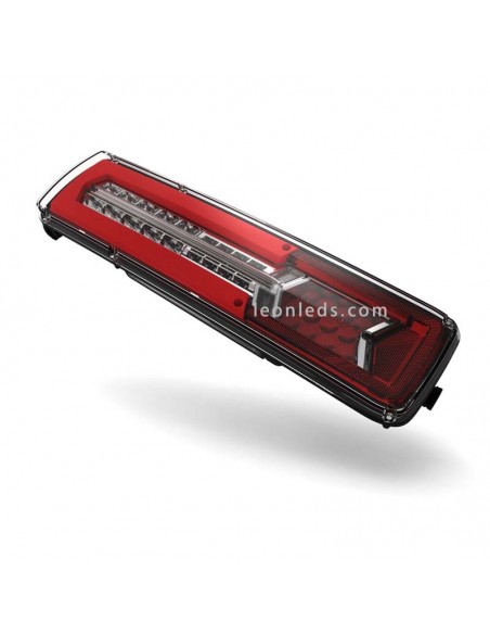 Piloto Trasero LED 12/24V 8 Funciones 50,5CM para cabez tractora 26077 Lucidity| LeonLeds