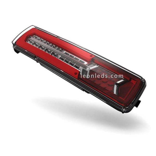 Piloto Trasero LED 12/24V 8 Funciones 50,5CM para cabez tractora 26077 Lucidity| LeonLeds