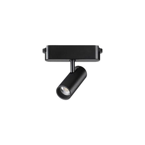 Foco carril LED orientable 6W LIMBO, 24º negro, 3000K o Regulable CTT