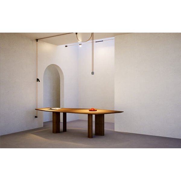 Spot LED sur rail orientable 6W LIMBO, 24º noir, 3000K ou Dimmable CTT