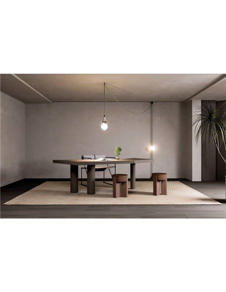 Foco LED de trilho duplo ajustável LIMBO, 2x12W 24º, preto, 3000K ou CTT regulável