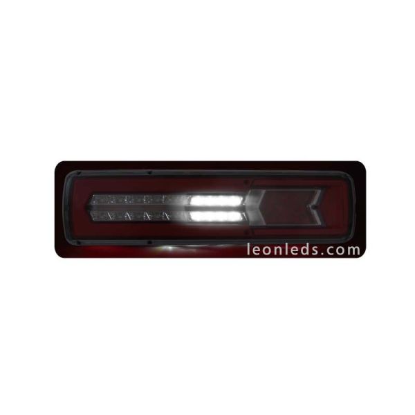 Piloto Trasero LED 12/24V 8 Funciones 50,5CM para cabez tractora 26077 Lucidity| LeonLeds