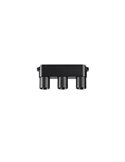 Triple foco LED de rejilla LIMBO, 3x6W 24º negro, 3000K o Regulable CTT