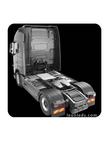 Piloto Trasero LED 12/24V 8 Funciones 50,5CM para cabez tractora 26077 Lucidity| LeonLeds