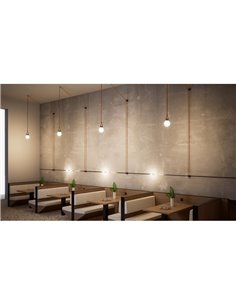 Suspension LED avec rail conique, LIMBO, 6W, 24º noir, 3000K ou Dimmable CTT 2