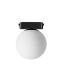 Luminaria de carril en forma de bola LIMBO, 6W 120º negro, 3000K o Regulable CTT