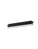 Luminaria lineal de carril LIMBO 22,2cm, 12W 110º negro, 3000K o Regulable CTT