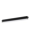 Luminaria lineal de carril LIMBO 33cm, 18W 3110º negro, 3000K o Regulable CTT