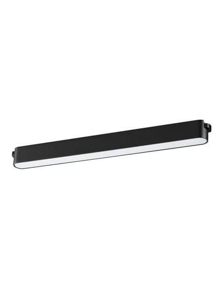 Luminaria lineal de carril LIMBO 33cm, 18W 3110º negro, 3000K o Regulable CTT