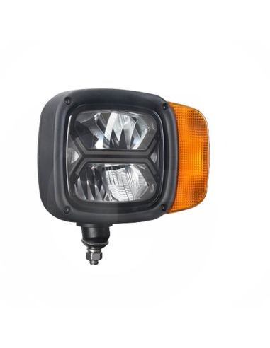 Faro delanteros LED Homologado para Maquinaria industrial Posición, Cruce, Carretera, Intermitente y Diurna, Calefactado