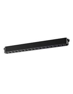 Luminaire linéaire sur rail LIMBO 33cm, 18W 24º noir, 3000K ou Dimmable CTT