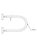 Luz LED en silicona para carril LIMBO, 2 metros, 360º, 28W 3000K o Regulable CTT