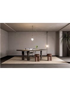Luz LED en silicona para carril LIMBO, 2 metros, 360º, 28W 3000K o Regulable CTT 2