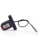 Cuerno LED corto con logo WAS Ambar - Blanco - Rojo 12V 24V A R1 SM1 W62 2053L