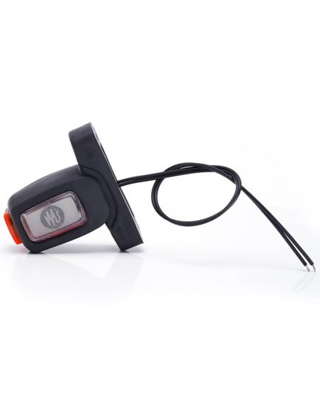 Cuerno LED corto con logo WAS Ambar - Blanco - Rojo 12V 24V A R1 SM1 W62 2053L