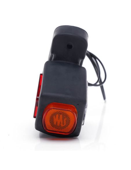 Cuerno LED corto con logo WAS Ambar - Blanco - Rojo 12V 24V A R1 SM1 W62 2053L