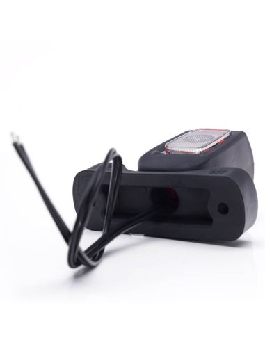 Klaxon LED court avec logo WAS Ambre - Blanc - Rouge 12V 24V A R1 SM1 W62 2053L