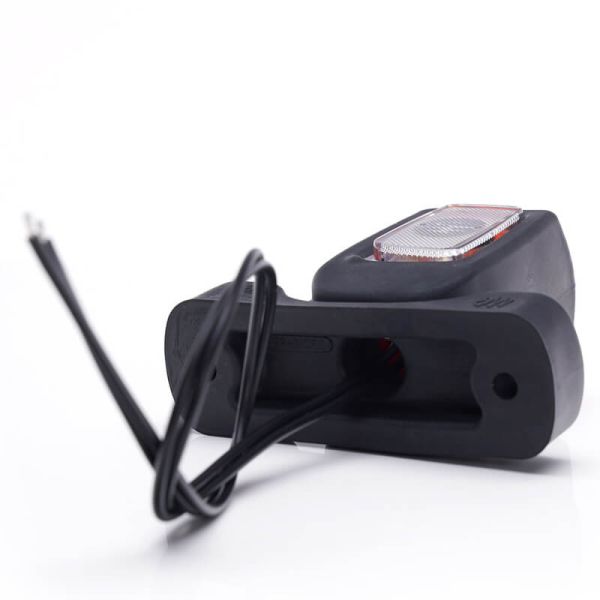 Cuerno LED corto con logo WAS Ambar - Blanco - Rojo 12V 24V A R1 SM1 W62 2053L