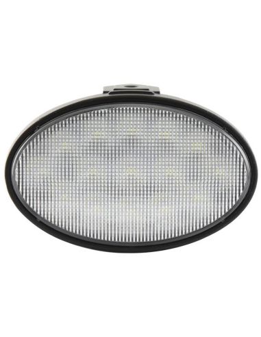 Luz de trabalho LED oval 4500 lúmens | 10-30 V | Classe 5 | Compatível com Case IH e New Holland | para frente