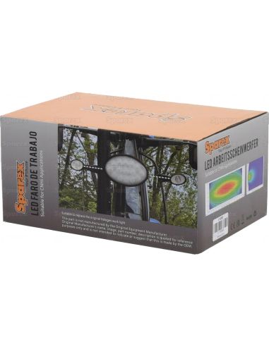 LED-Arbeitsscheinwerfer oval 4500...