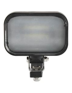 Luz de trabalho LED retangular com suporte de 4200 lúmens | 10-30 V | Classe 5 | Compatível com Case IH, New Holland, Steyr 2