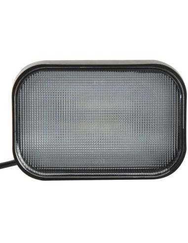 Luz de trabalho LED retangular giratória para montagem lateral 4200 lúmens | 10-30V | Compatível com Case IH, New Holland, Steyr