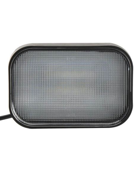 Luz de trabalho LED retangular giratória para montagem lateral 4200 lúmens | 10-30V | Compatível com Case IH, New Holland, Steyr