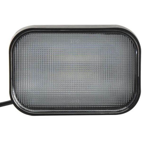 Luz de trabalho LED retangular giratória para montagem lateral 4200 lúmens | 10-30V | Compatível com Case IH, New Holland, Steyr