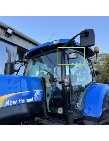 Luz de trabalho LED retangular giratória para montagem lateral 4200 lúmens | 10-30V | Compatível com Case IH, New Holland, Steyr