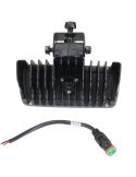 Faro LED de trabajo rectangular Swivel para Massey Ferguson 10.260Lm Clase 5 conector Deutsch