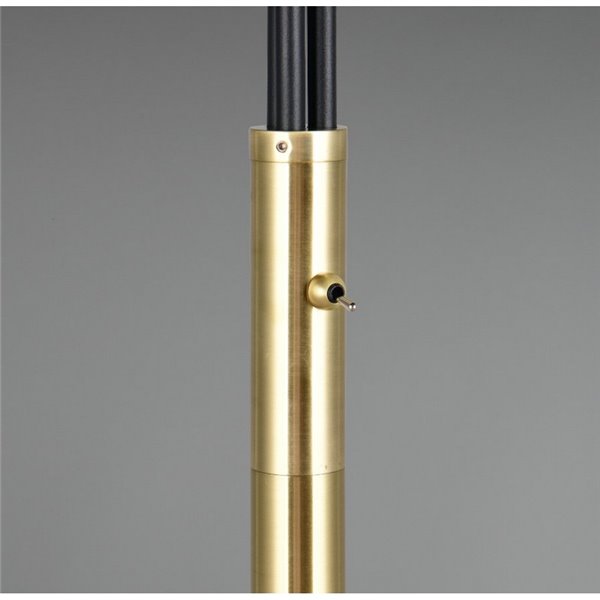 Lámpara de pie con 3 pantallas de vidrio PAXTON interruptor integrado ↕200cm bombilla excl. 3x E27 max. 10W IP20