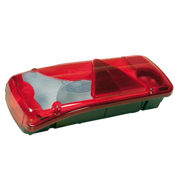 Piloto Trasero LC8T con triángulo 12/24V - Conector AMP 1.5 - 7 Pin - ADR - Luna Azul - Izquieda