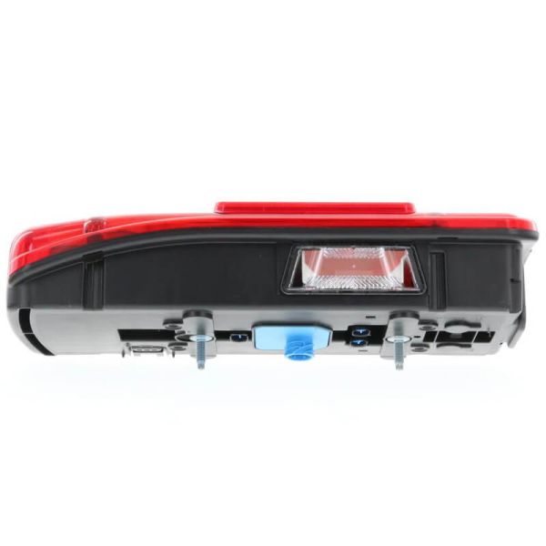 Piloto Trasero LC8T con luz de matricula y triángulo - 12/24V - Conector AMP 1.5 - 7 Pin - ADR - Luna Azul