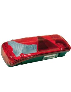 LC8T Luz Traseira com Luz de Placa e Triângulo - 12/24V - Conector AMP 1.5 - 7 Pinos - ADR - Blue Moon