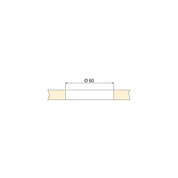 Foco LED para empotrar en mueble CRUX-IN, sin necesidad de convertidor, 6000K, gris metalizado