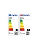 Foco LED para empotrar en mueble CRUX-IN, sin necesidad de convertidor, 6000K, gris metalizado