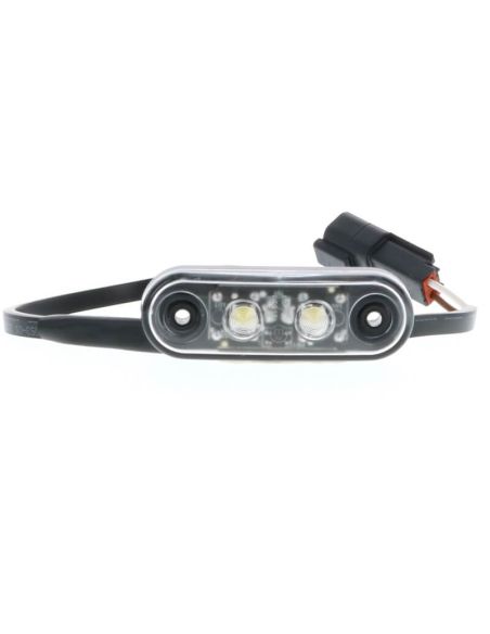 Luz de Posición Delantera LED FE04 con conector Deutsch - 24V - Compatible con ASCA, Samro, Trouillet, Renault Magnum