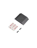 Detector de proximidad, Emisor RF con sensor LED Smart door (proximidad) 12V/24V DC, plástico, negro