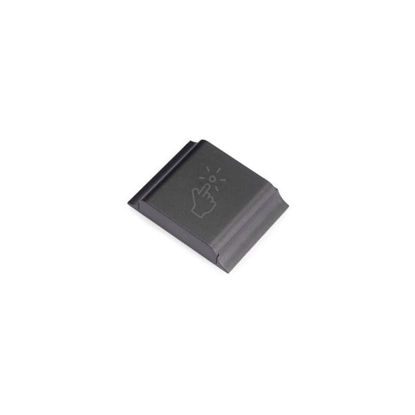 Interruptor táctil automático de luminarias, Emisor RF con sensor LED Smart touch/dimmer (táctil) 12V/24V DC, plástico, negro