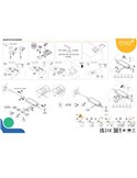Receptor RF para emisores RF con sensor LED Smart 12V/24V DC 