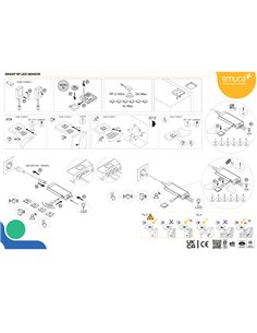 Récepteur RF pour émetteurs RF avec capteur LED intelligent 12 V/24 V CC 2