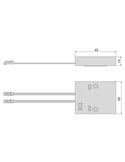 Receptor WiFi LED Smart para controlar luminarias de 12V/24V DC